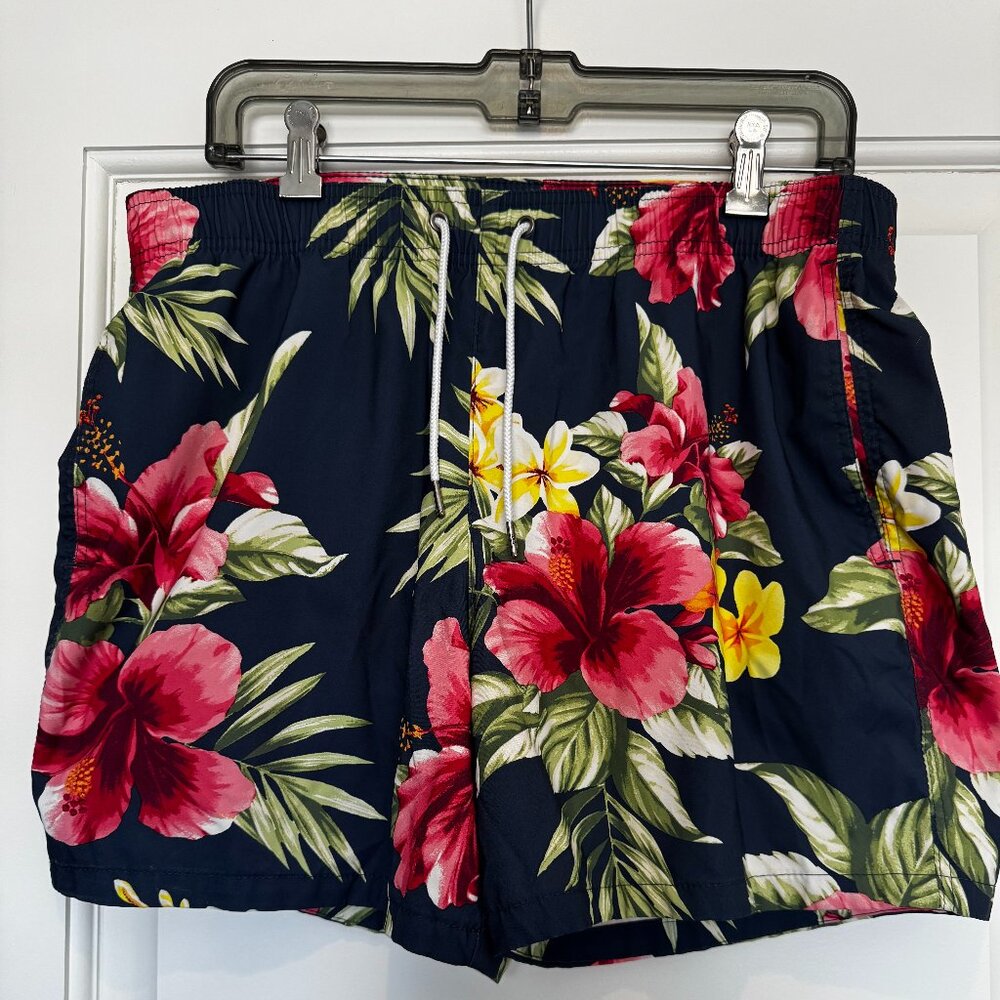 Abercrombie&Fitch Floral Mens Medium Lined Swim Shorts